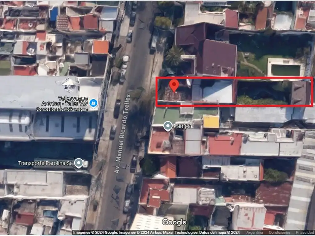 Venta de terreno lote para edificación zona Norte de Flores 1174m2   11 cocheras