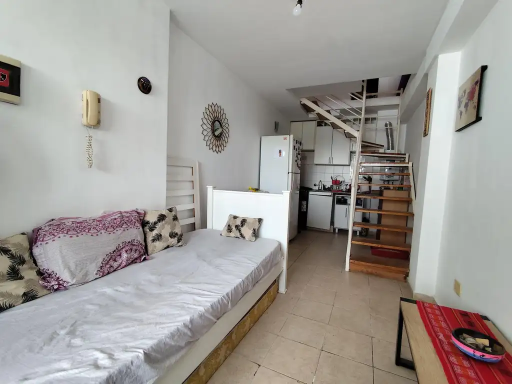 Departamento en  VENTA 1 Dormitorio en Duplex con balcon terraza y parrillero