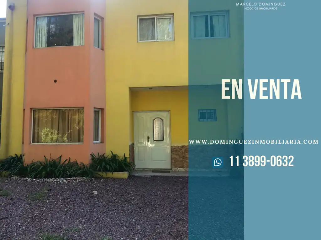 CASA 5 AMBIENTES + QUINCHO CON HABITACIÓN Y BAÑO + PARRILLA EN VENTA ZONA HURLINGHAM