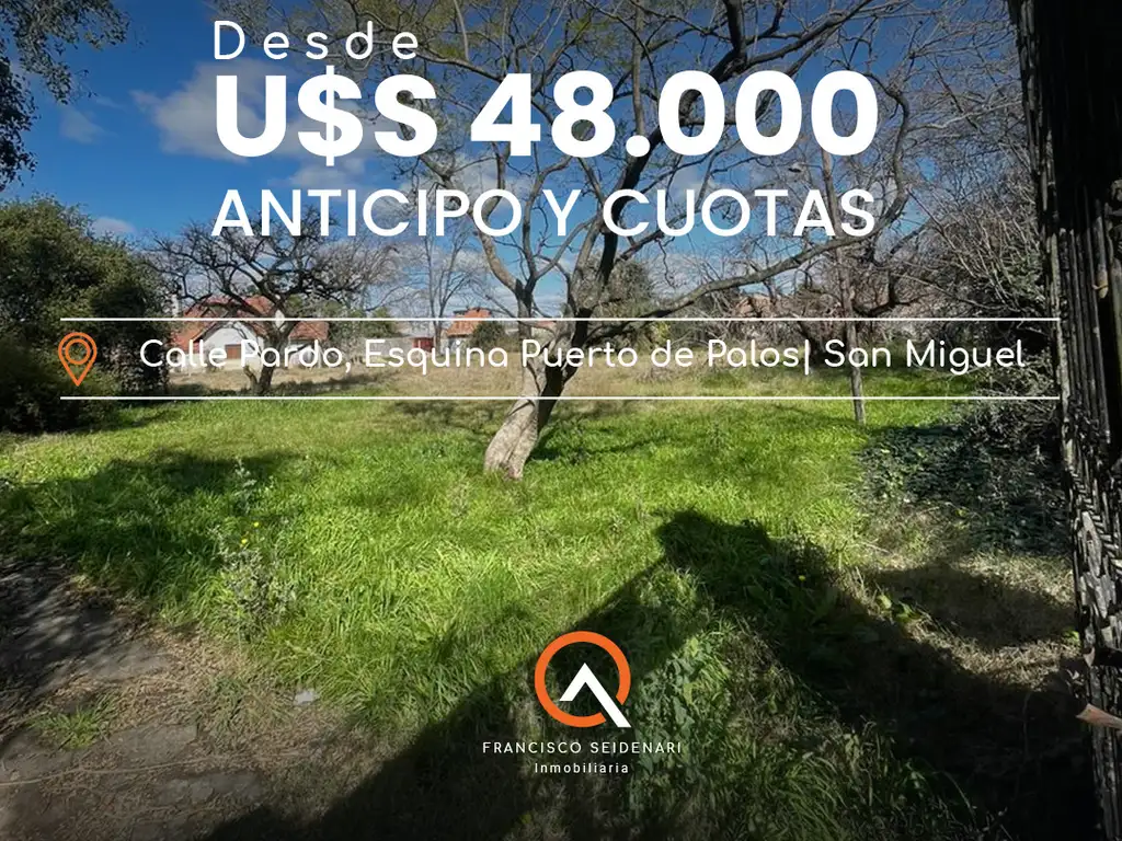 LOTE EN VENTA - SAN MIGUEL