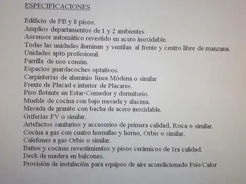 Departamento en Venta