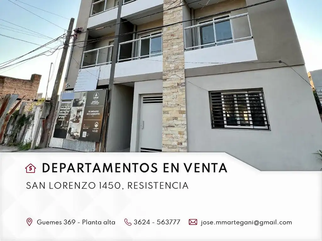 Departamentos de 1 dormitorio en VENTA. Financiacion disponible