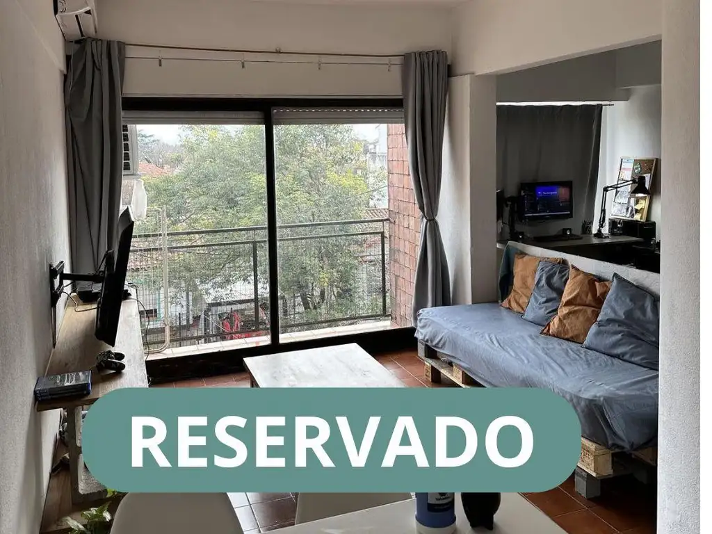 Departamento en Venta 2 ambientes con balcón, en Ciudad Jardín, Lomas del Palomar.