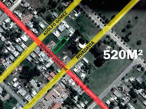 Terreno en venta - 520Mts2 - Tapalqué