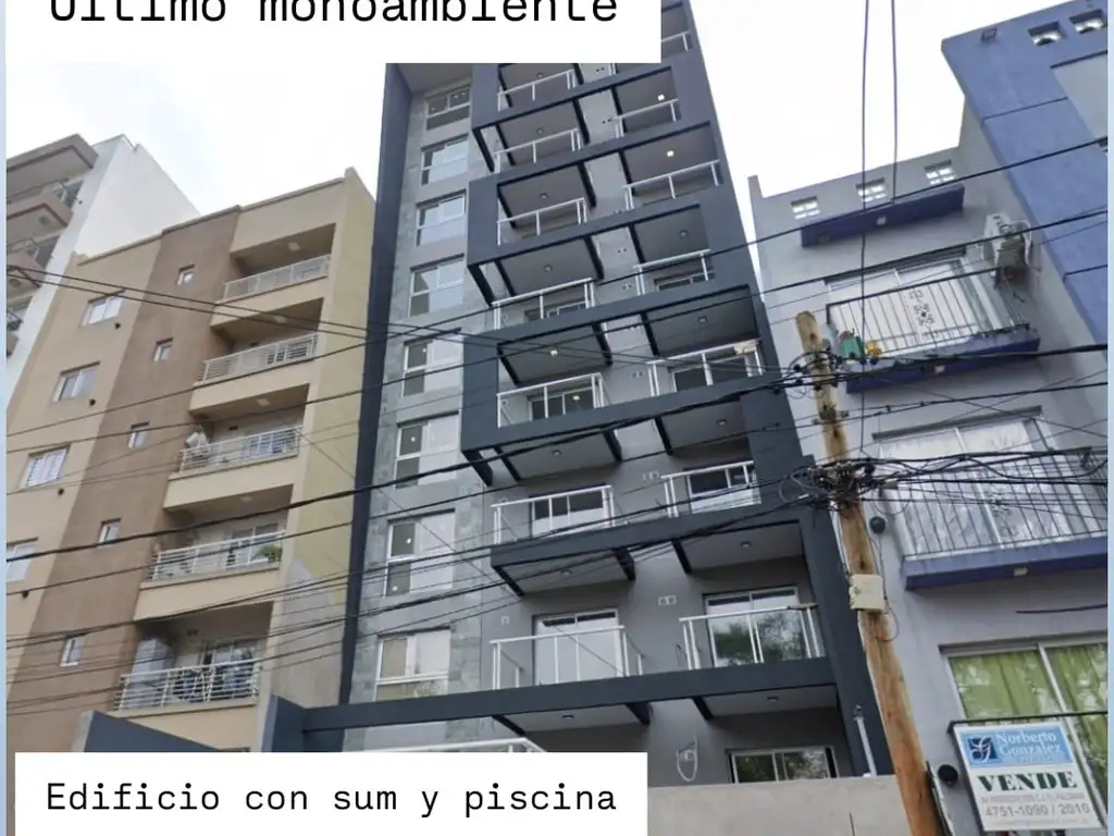 EN VENTA EN MARTIN CORONADO HERMOSO DEPARTAMENTO DE 1 AMB. A ESTRENAR CON BALCON - FICHA 10026