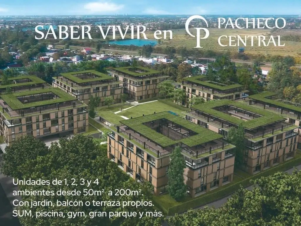 Departamento  en Venta 3 amb. en General Pacheco, Tigre, 30% contado y cuotas