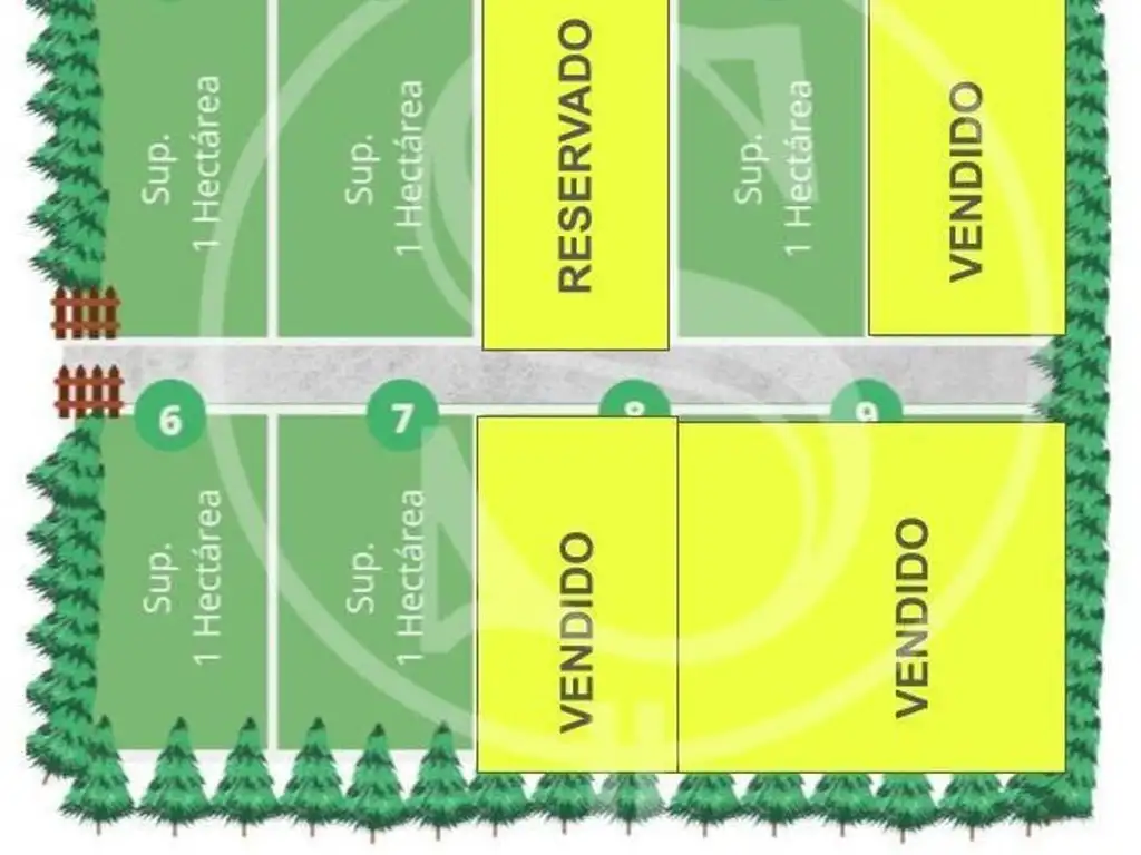 CHACRAS EN VENTA MERCEDES 1 HECTAREA A METROS DE LA RUTA 41