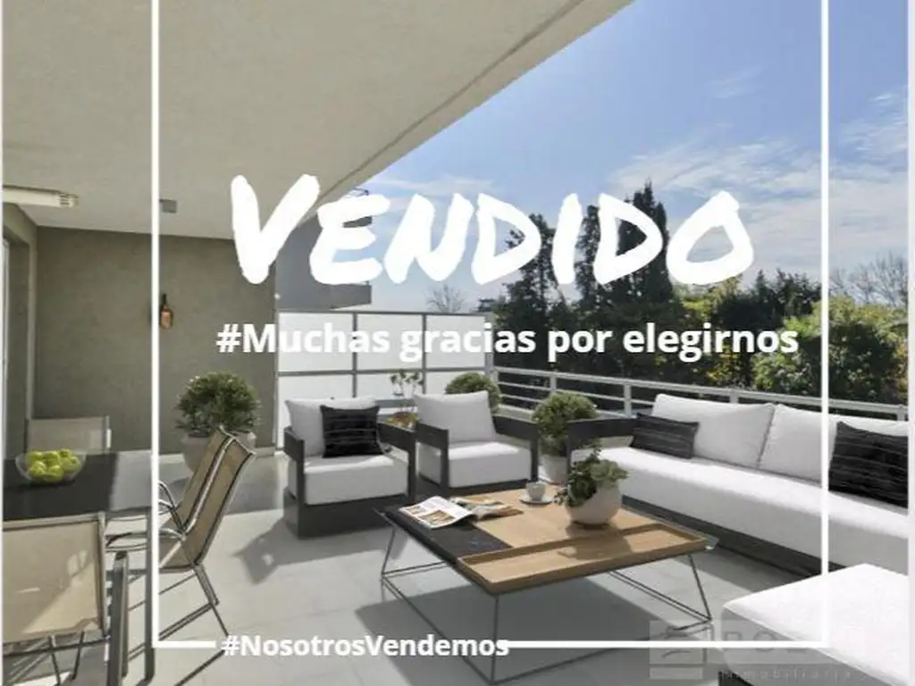 Vendido  - Depto 2 amb c/coch y balcon-terraza -  Pacheco Boulevard 2 - Pozzi - TIGRE