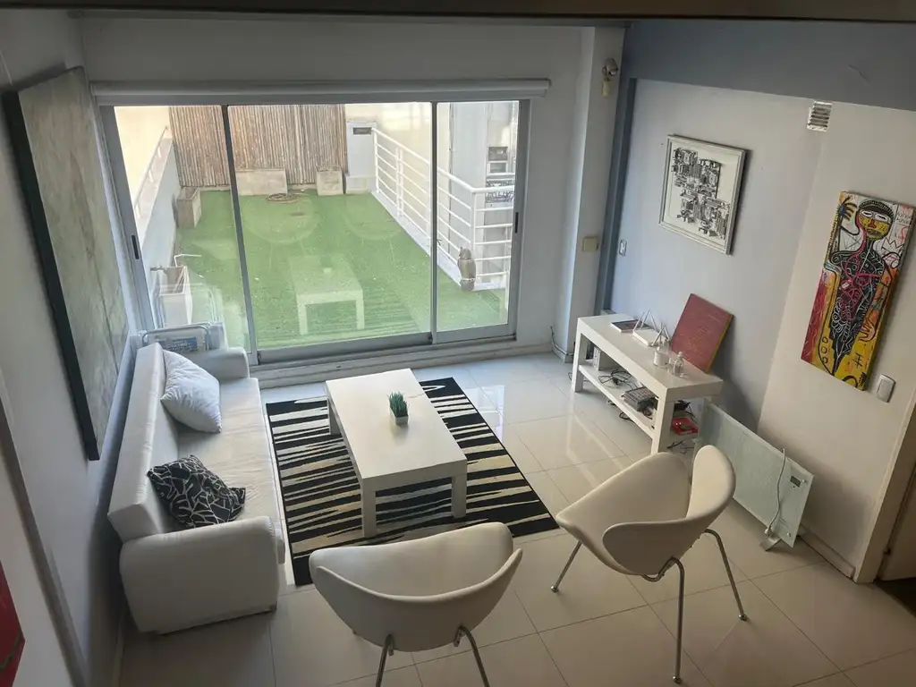 Departamento tipo Loft c/terraza y cochera. Apto Profesional