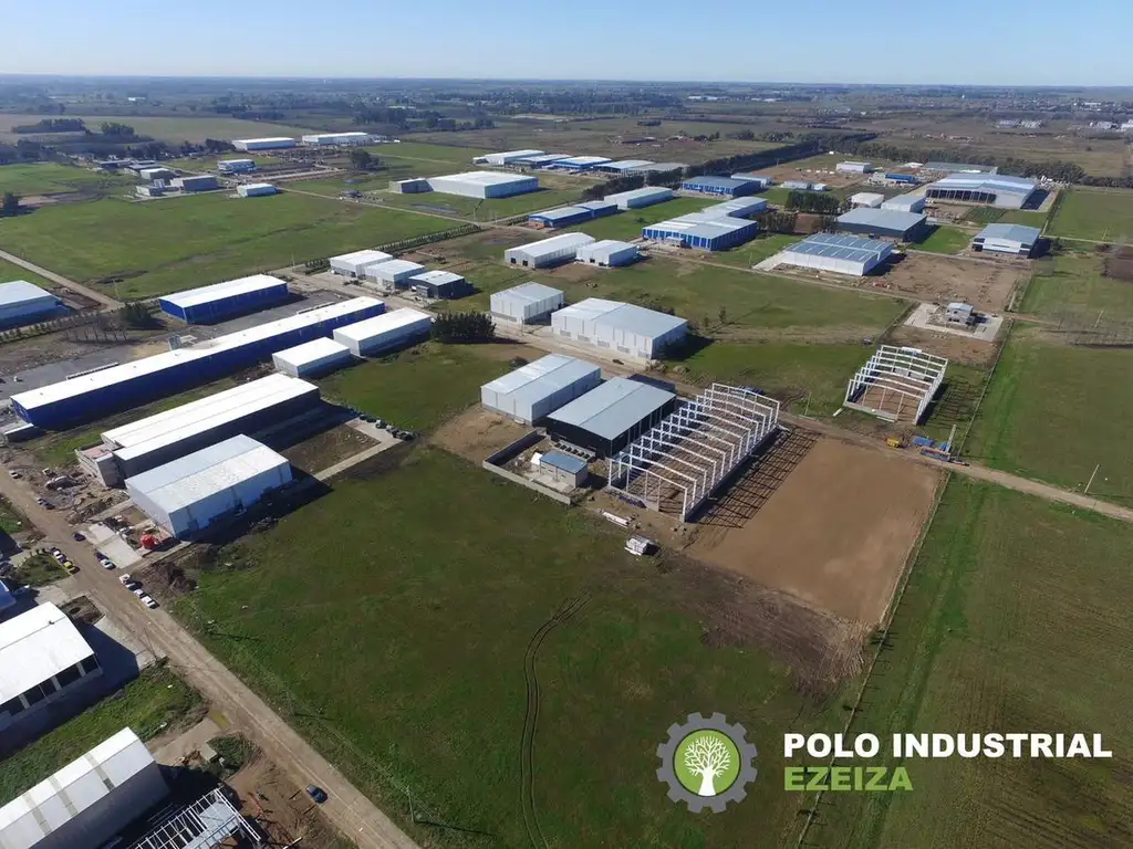 A M Lote en  el Polo Industrial Ezeiza 18000mts Con Mov de Suelo realizado!