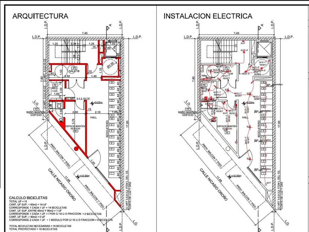 Lote, Villa Gral Mitre, Nicasio Oroño 1919, PLANOS APROBADOS