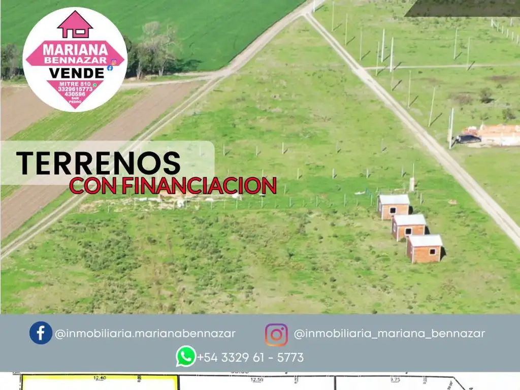 TERRENOS FINANCIADOS EN VENTA - SAN PEDRO