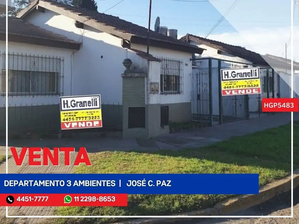 Departamento - Venta - Argentina, José C Paz - Acerboni 1000