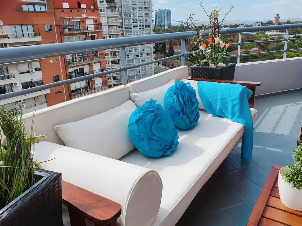 3 ambieentes premium-balcon terraza,cochera cubierta fija -dispo 21/2