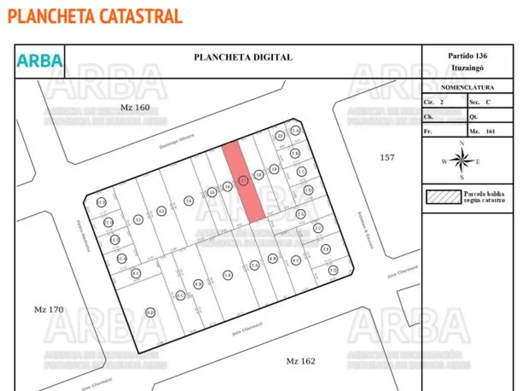 Venta Lote zonificación AC Area Centro