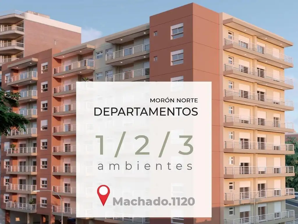 VENTA EN POZO - INVERSION - MACHADO 1120 - DEPTOS. 1, 2 Y 3