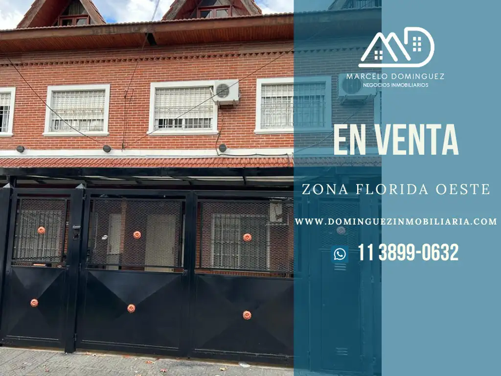 DUPLEX EN VENTA ZONA FLORIDA OESTE