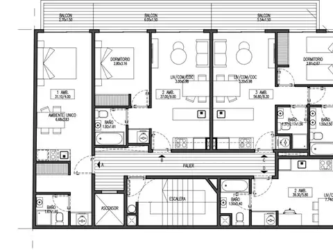 Departamento en Venta de 1 dormitorio