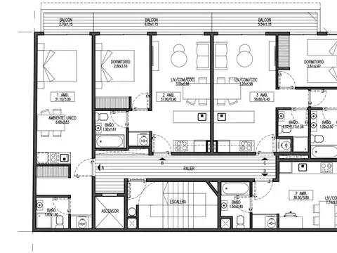 Departamento en Venta de 2 ambientes