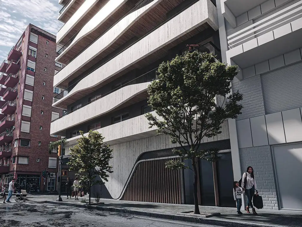 venta dorrego y mendoza depto. 1 dormitorio con cochera a estrenar