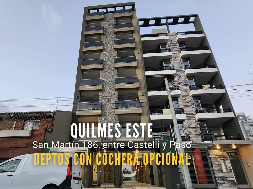 VENTA DEPTO 2 AMBIENTES A ESTRENAR. QUILMES ESTE