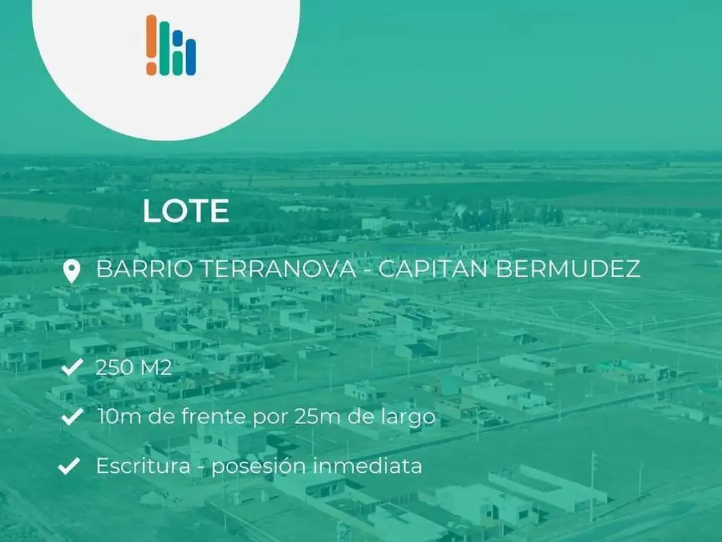 LOTE BARRIO TERRANOVA - CAPITÁN BERMÚDEZ