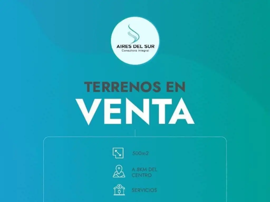 - Superficie de 540.000m2. - Servicios  - Excelente Ubicación. - A 8 Km. del Centro de la Ciudad