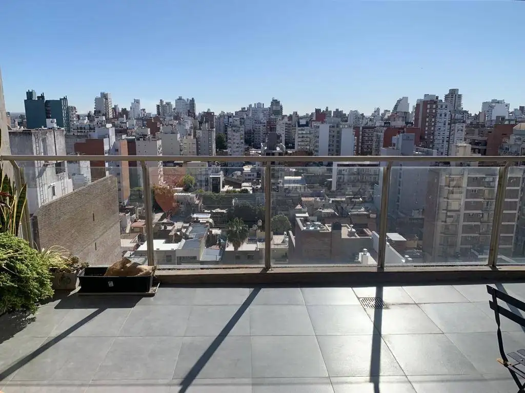 Departamento de 1 dormitorio doble balcón terraza - zona Río