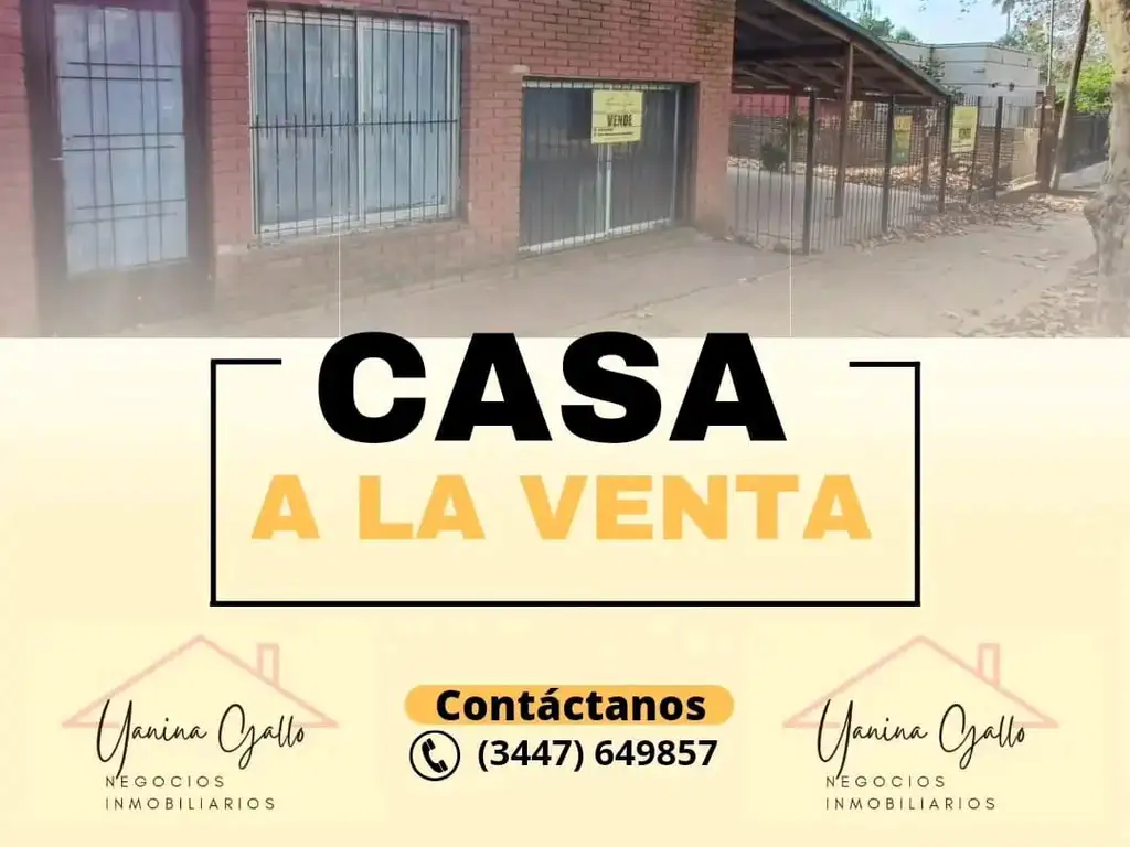 VENDO CASA + LOCAL