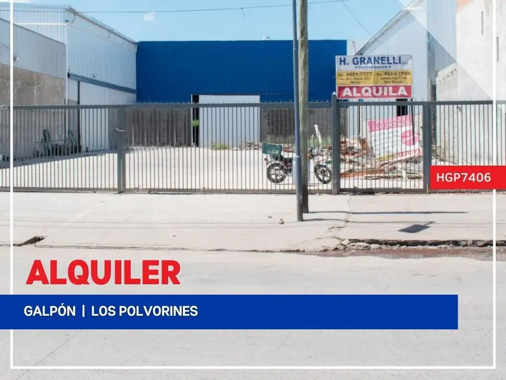 Galpón - Alquiler - Argentina, Los Polvorines - Av. Sequiscentenario 1000