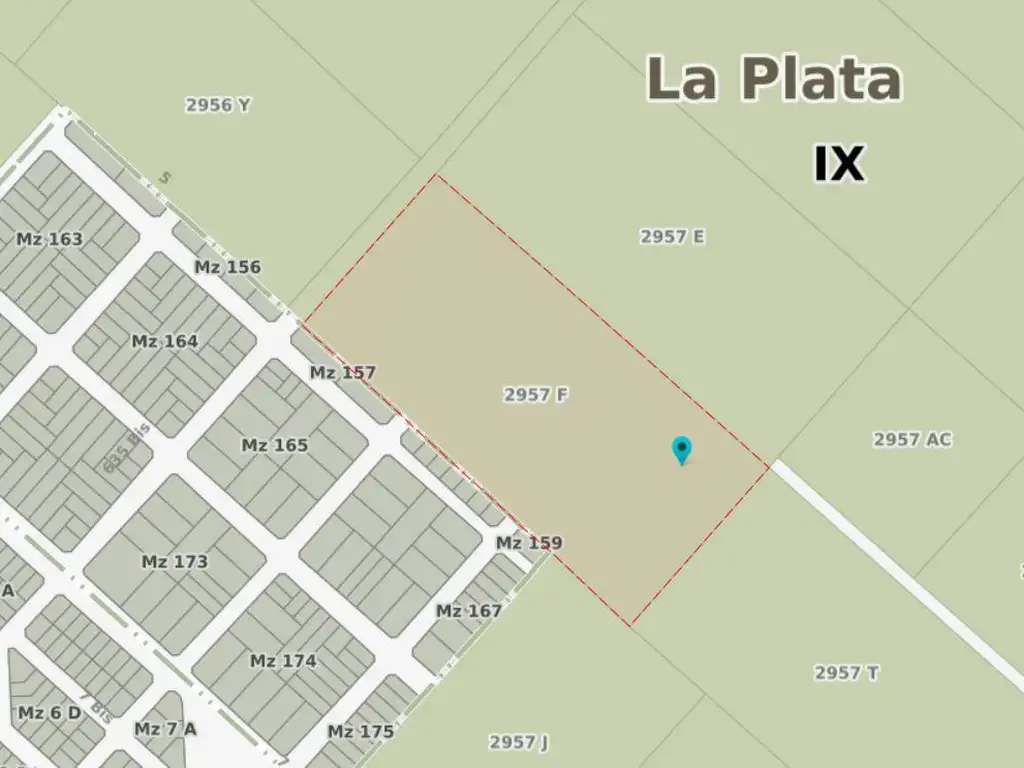 Lote en venta La Plata Dacal Bienes Raices