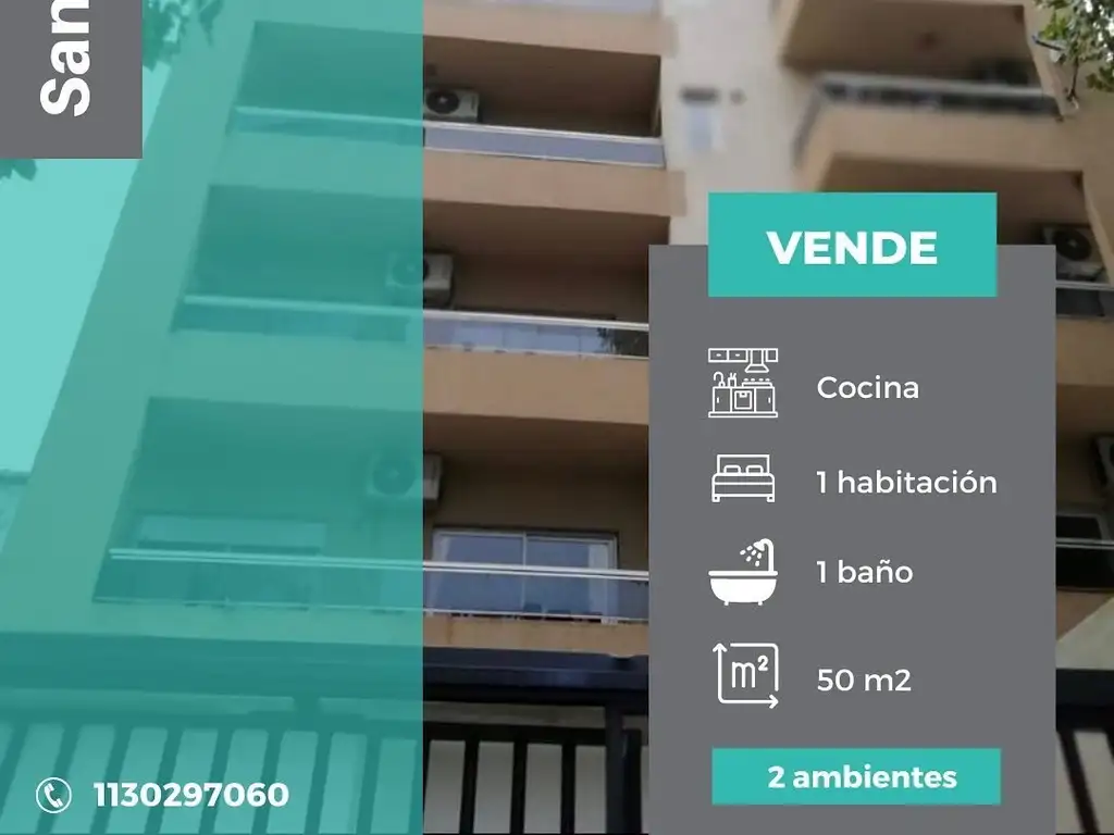 Departamento  en Venta en San Martin Centro, San Martin, G.B.A. Zona Norte