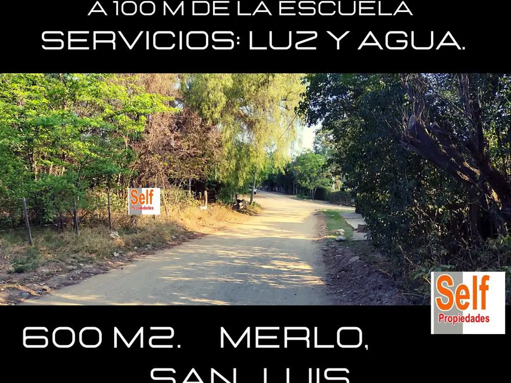 TERRENO EN MERLO SAN LUIS