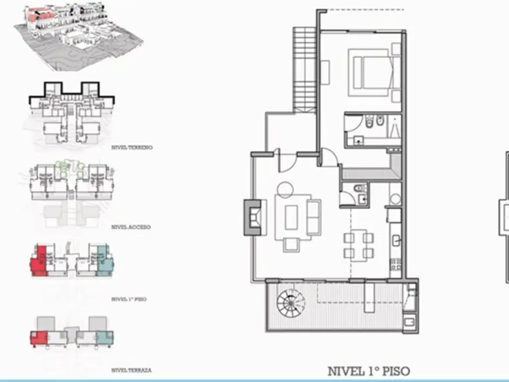 Vende apartamento de 1 dormitorio en Punta Ballena.