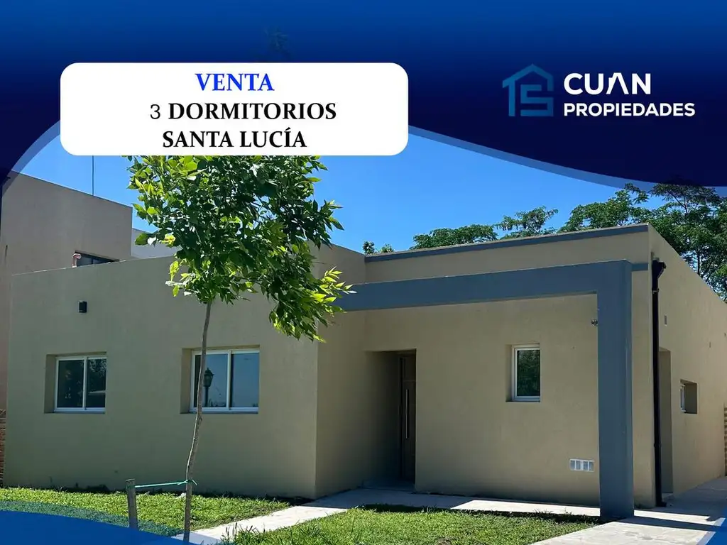 Casa en venta Santa Lucia - CUAN PROPIEDADES