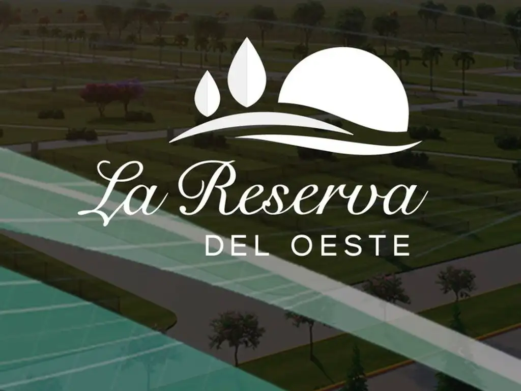 venta lote en Bo. La reserva del Oeste. financia