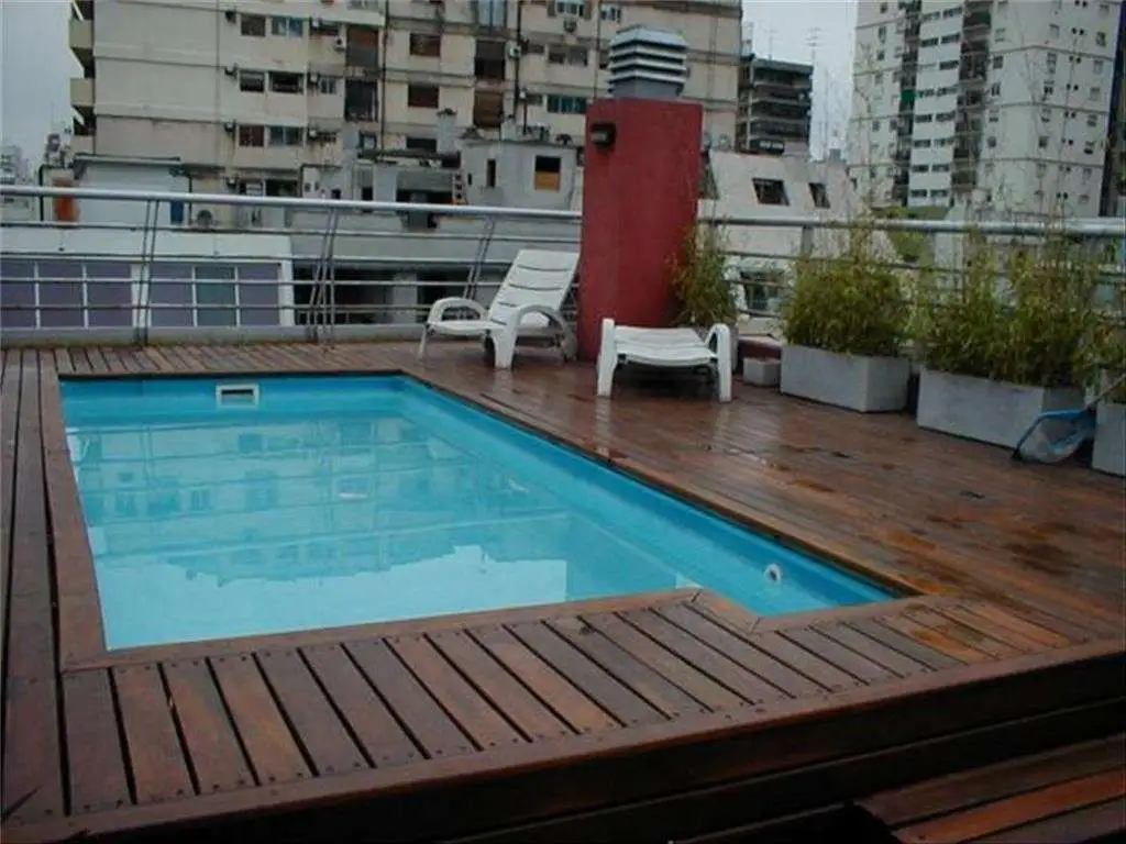 Departamento en Alquiler 2 amb al frente categoria balcon aterrazado semipiso Amenities