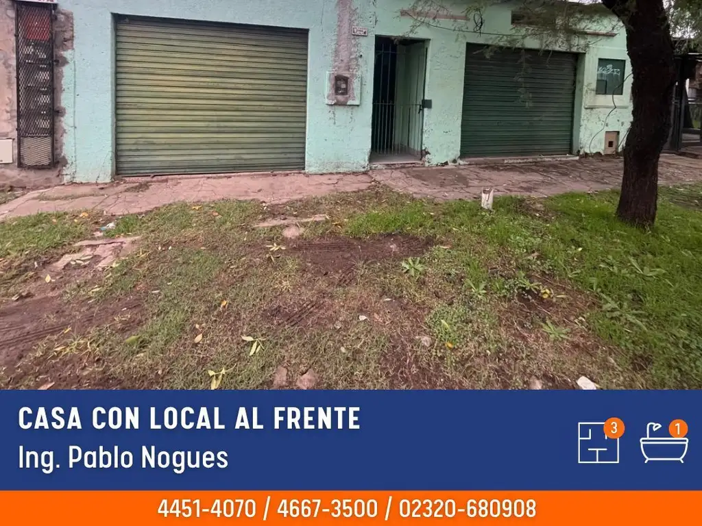 Casa - Venta - Argentina, Ingeniero Pablo Nogués - Ing. Pablo Nogues 3196