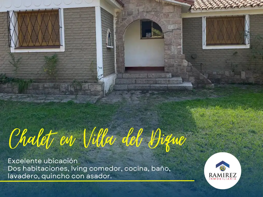 CHALET EN VENTA VILLA DEL DIQUE