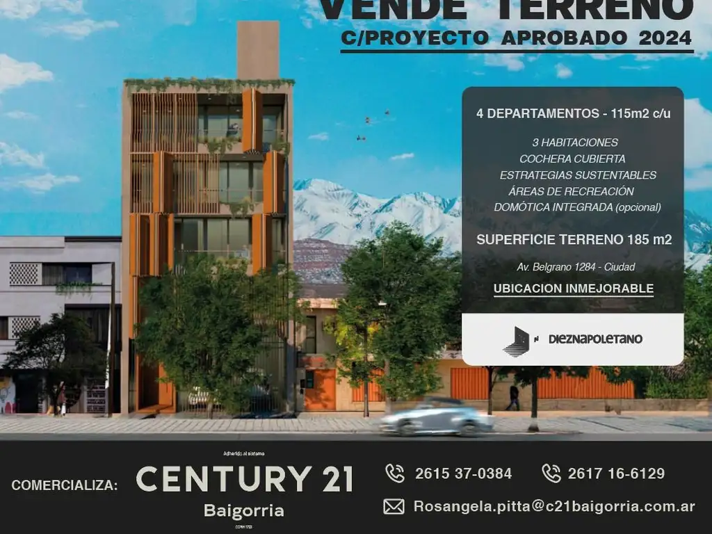 LOTE CON PROYECTO APROBADO - PERFECTO PARA INVERTIR