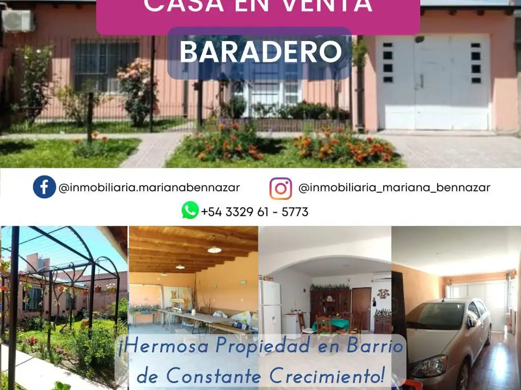 CASA EN VENTA - BARADERO