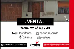 BAJA DE PRECIO!! EXCELENTE CASA EN VENTA 3 DORMITORIOS - GRAN OPORTUNIDAD