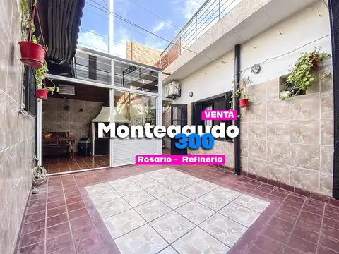 Casa de Tres Dormitorios en VentaDos Patios y Terraza en Barrio Refineria Monteagudo  300