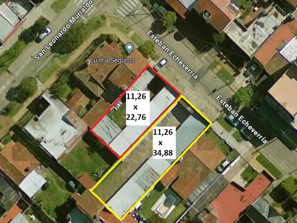 VENTA EN BLOCK O SEPARADOS, LOTES LINDEROS 649M2,  APTOS 1430 M2 + PREMIOS