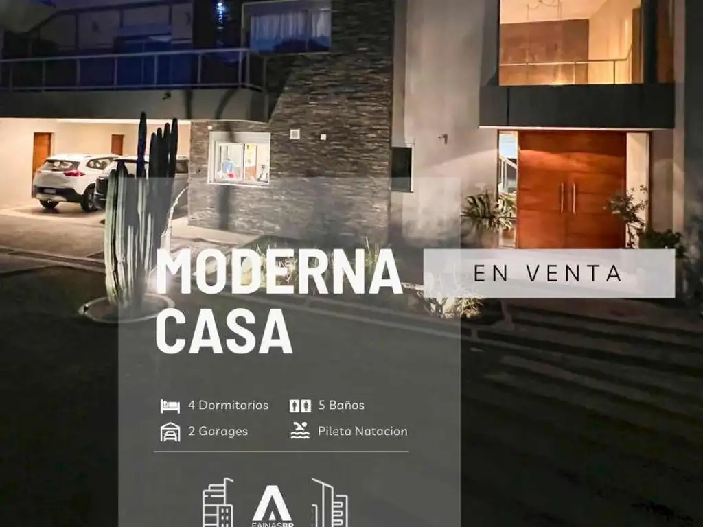 Espectacular casa de 4 dorm vta con pileta en Castellanos