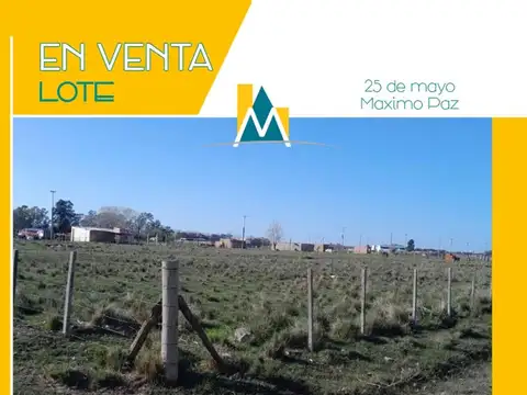 4 terrenos a la venta en Máximo Paz - Cañuelas