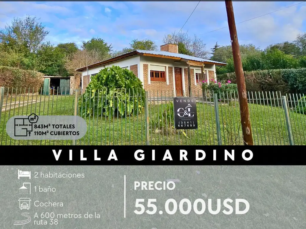 SE VENDE CHALET CÉNTRICO EN TERRENO DE 843M2, VILLA GIARDINO