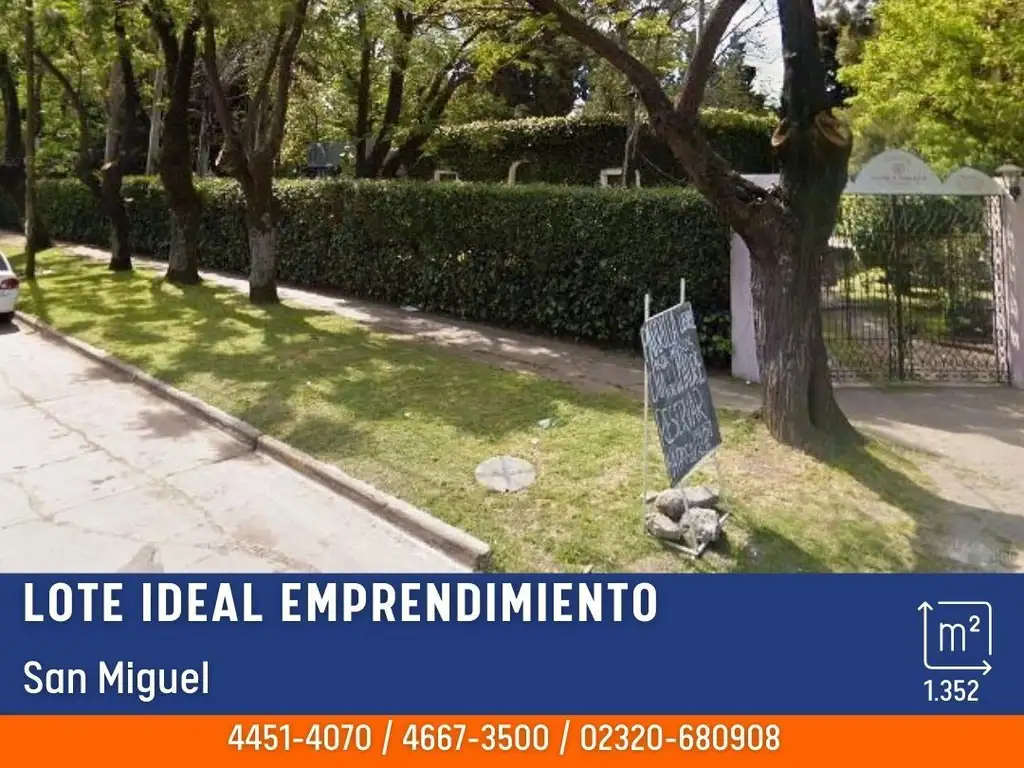 Lote - Venta - Argentina, San Miguel - Muñoz 2102