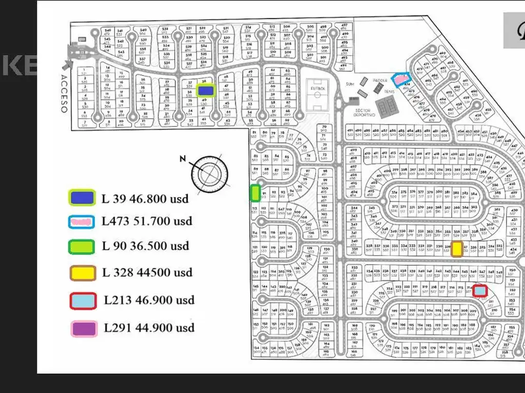 Venta Lote - Terreno - Santa SOFIA . Pilar del Este.