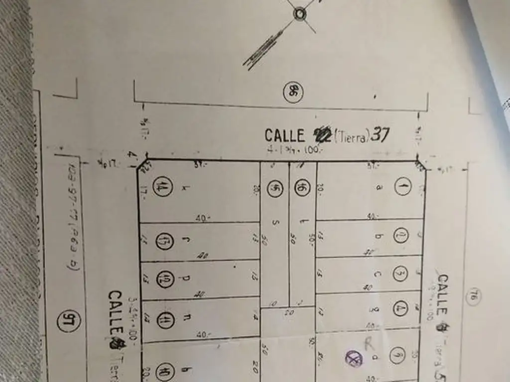 Reta: Terreno de 20 x 40